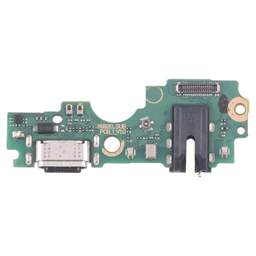 For TECNO Pova 4G LG7n Dock Connector Charging Port Flex Cable Repair Part (Without Logo) - 1