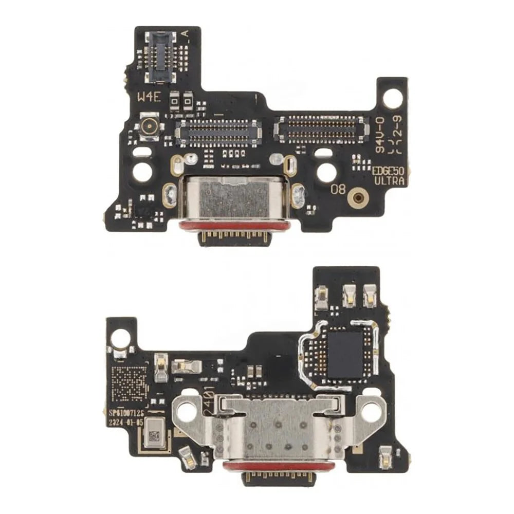 For Motorola Edge 50 Ultra 5G Dock Connector Charging Port Flex Cable Repair Part (Without Logo) - 3