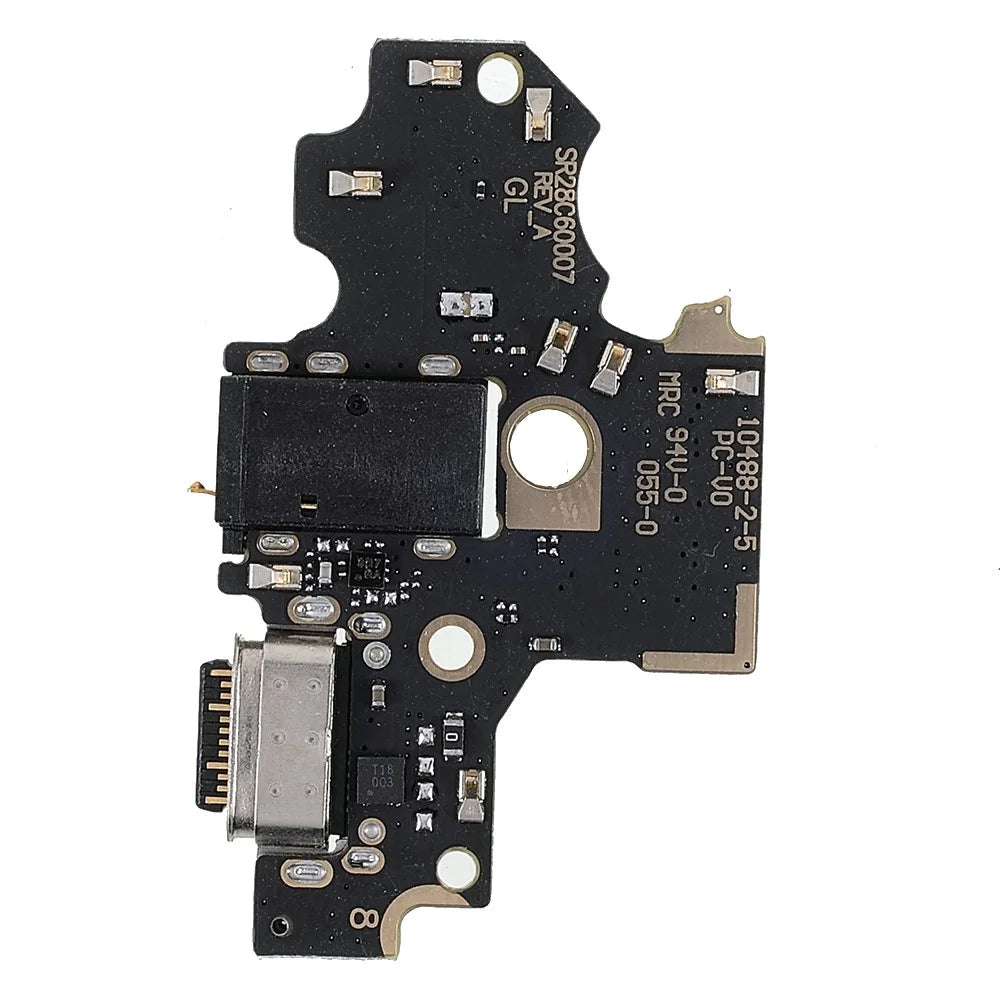 For Motorola Edge (2020) 2020 XT2063-3 Dock Connector Charging Port Flex Cable Replacement (without Logo) - 2