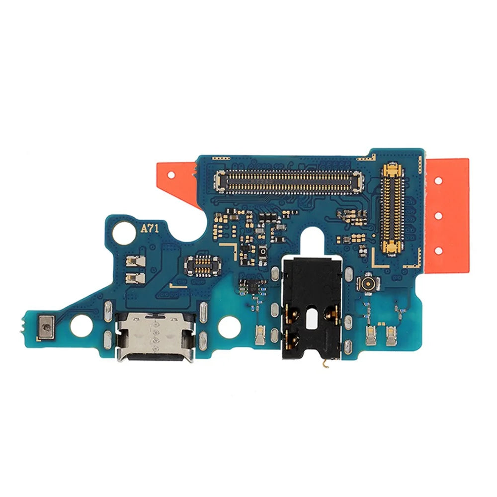 For Samsung Galaxy A71 4G SM-A715F Dock Connector Charging Port Flex Cable Replacement (without Logo) - 4