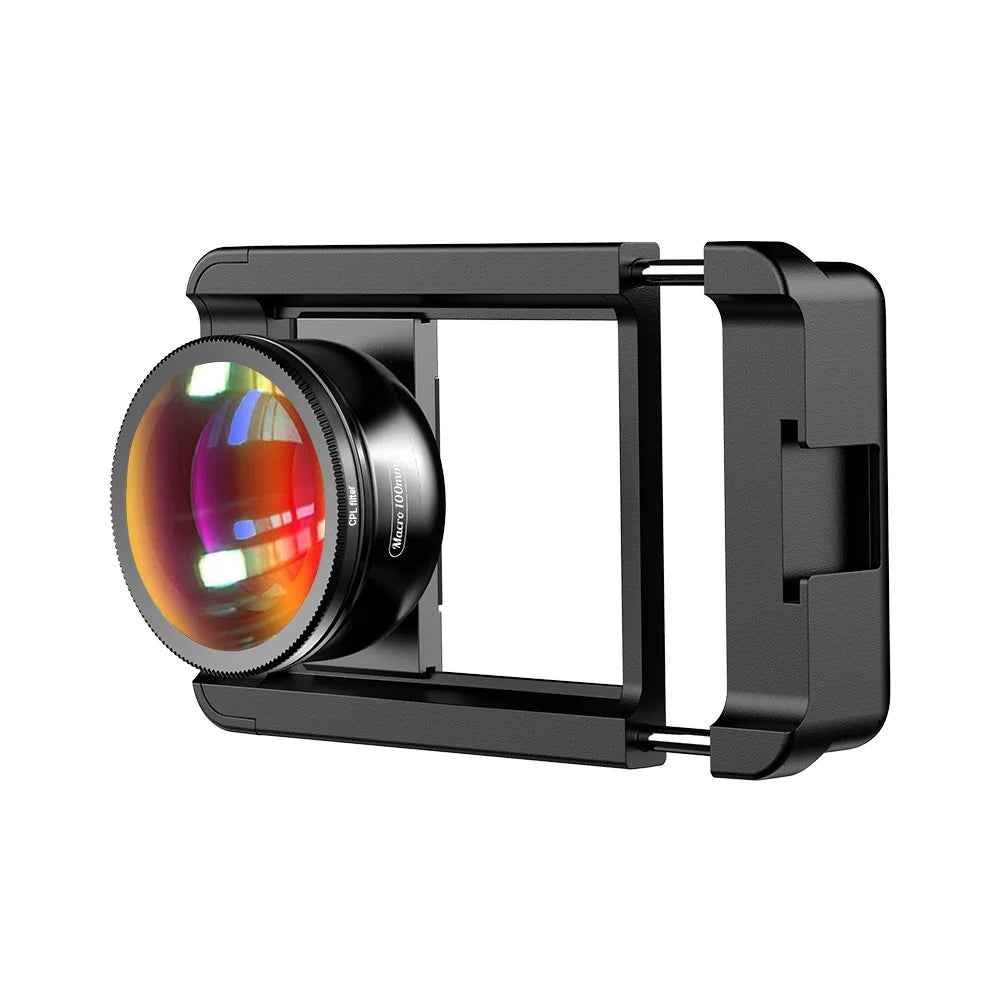 APEXEL APL-HB100CPL Macro Lens Kit for Phone, 10X Macro Lens + CPL Filter Phone Lens Attachment - 2