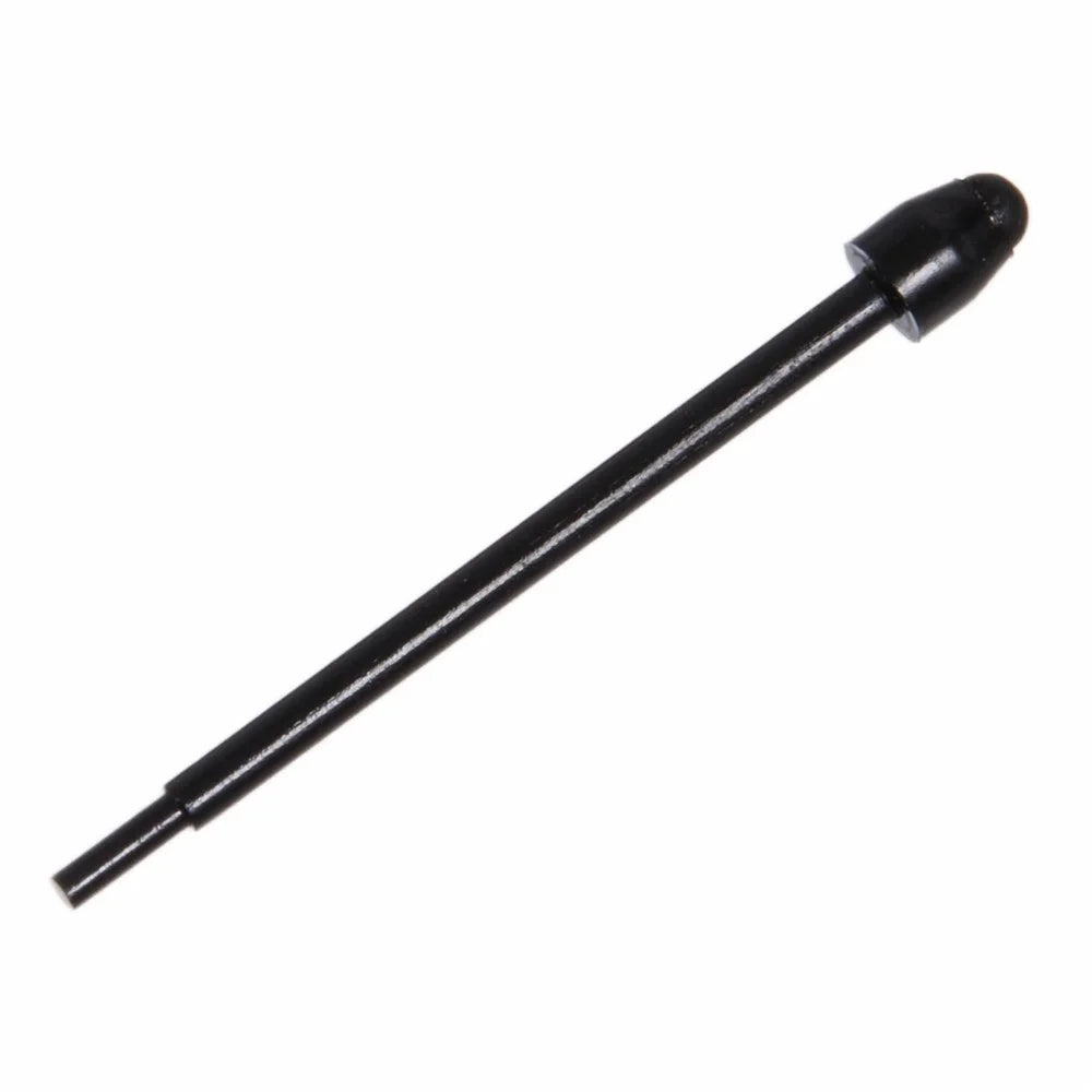 For Samsung Galaxy Z Fold3 5G F926 3Pcs Touch Stylus Tips Nibs with Metal Clip (Without Logo) - Black - 4