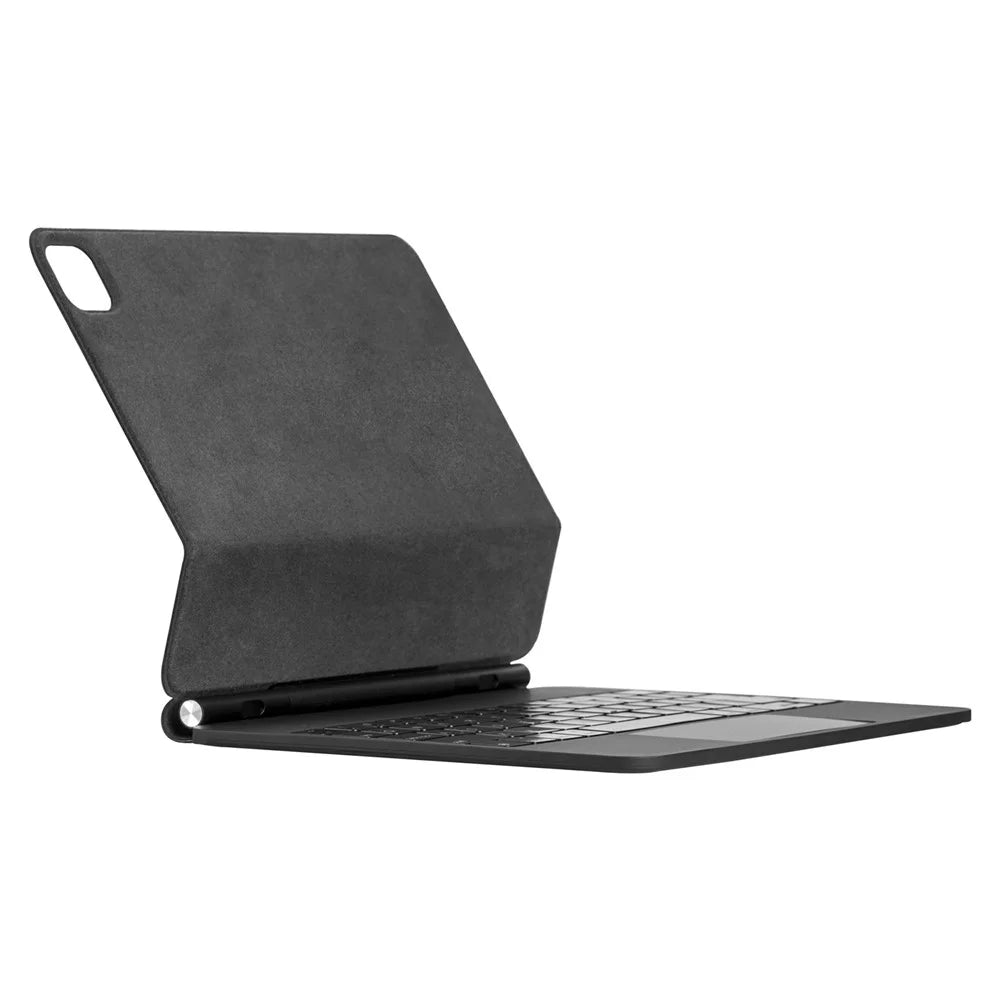 WIWU MK-002 For iPad (2025) / 10.9 (2022) Bluetooth-Compatible Keyboard Magnetic Leather Tablet Stand Case - 4