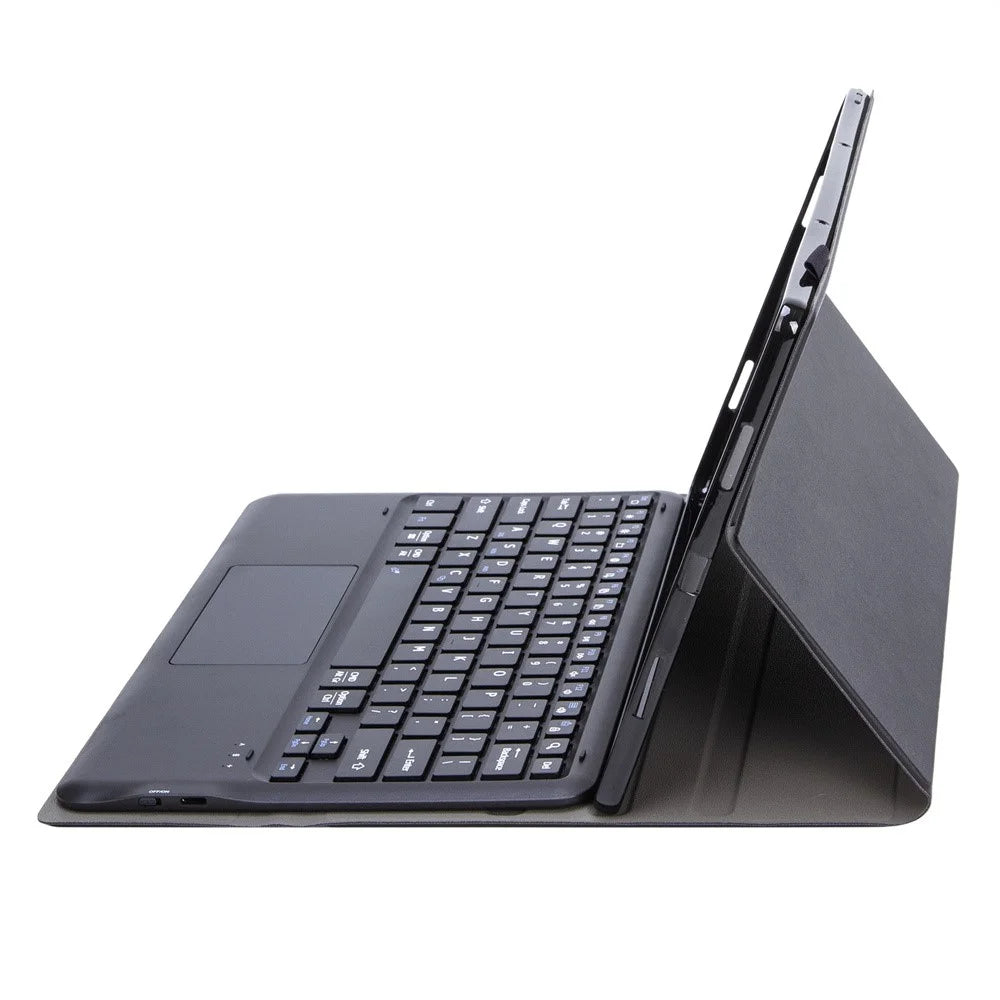 AV10-A Touchpad Keyboard for vivo Pad3 / iQOO Pad2 / iQOO Pad Leather Cover with Bluetooth-compatible Keyboard - Black - 5