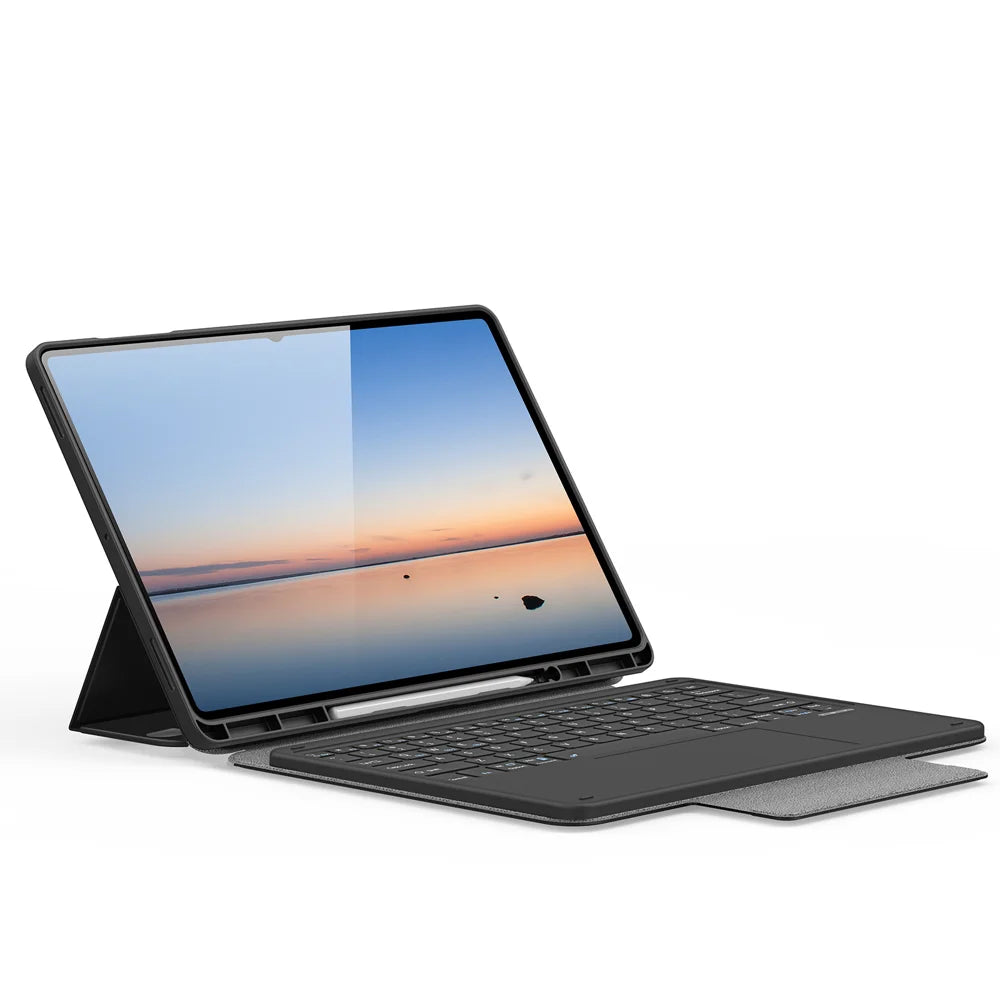 Dux Ducis for Samsung Galaxy Tab S12 Ultra / S11 Ultra DUX DUCIS YK Series Wireless Keyboard Case Detachable Trackpad Bluetooth-compatible Keyboard Cover - Black - 2