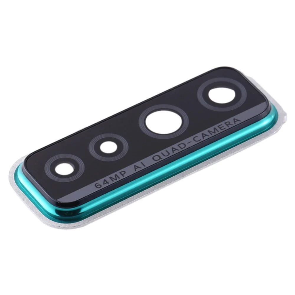 For Huawei P40 Lite 5G / nova 7 SE OEM Back Camera Lens Holder Cover with Glass Part (without Logo) - Green - 1