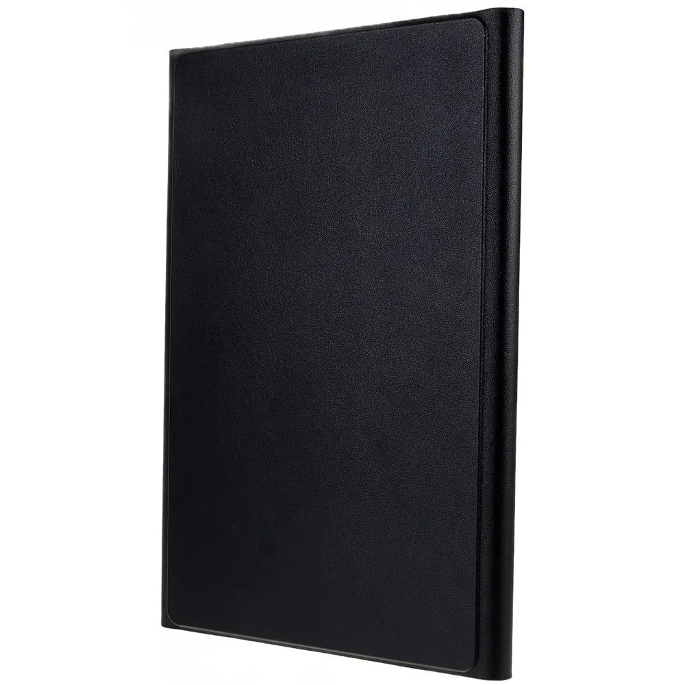 For Samsung Galaxy Tab S7+ T970 / S7 FE T730 T733 / S8+ PU Leather Stand with Backlight Magnetic Detachable Bluetooth-compatible Keyboard - Black - 4
