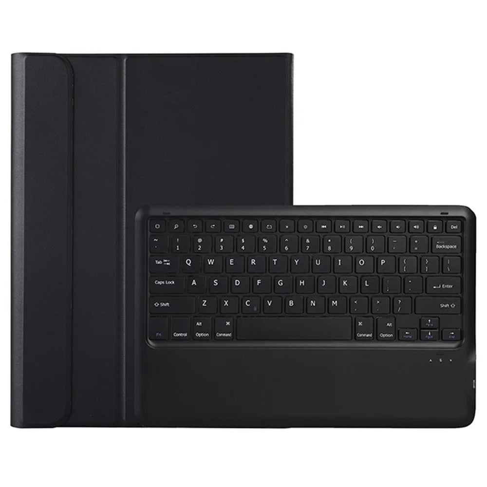 A810B For Samsung Galaxy Tab S9+ X810 / X816 / X818 Detachable Bluetooth-compatible Keyboard Case Shockproof Tablet Cover with Pen Slot - Black - 2