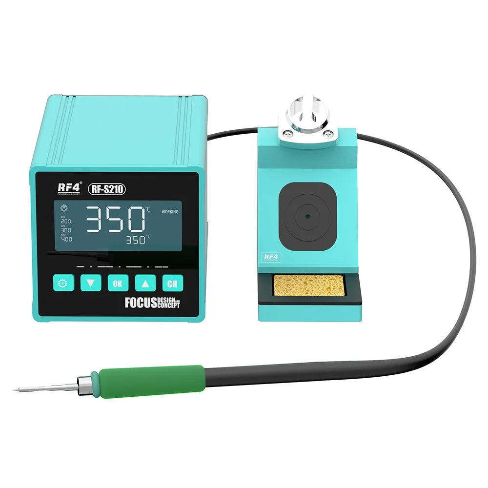 RF4 RF-S210 Smart Temperature Controlled Soldering Station for Repair Work - 1