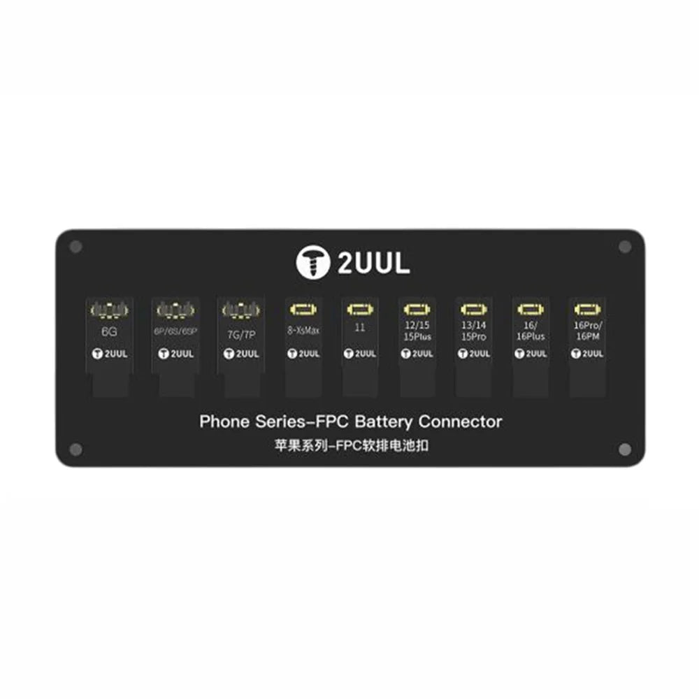 2UUL BT03 For iPhone 6 - 16 Pro Max FPC Battery Connector Double Sided Power Boot Battery Adapter - 1