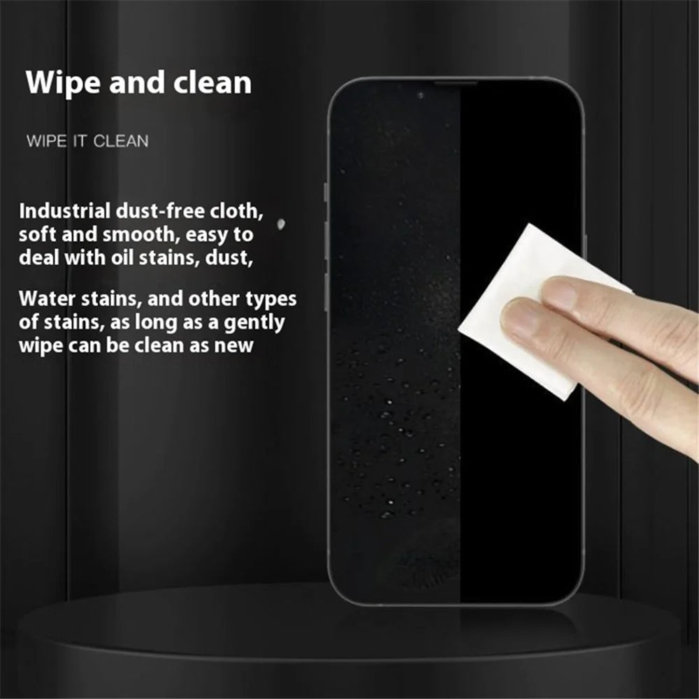 MAANT 50Pcs / Pack Microfiber Dust-Free Cleaning Cloths Ultra Fine Fiber for Electronic Devices - 3