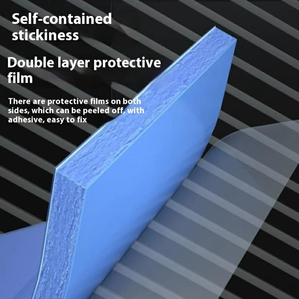 MAANT DR-03 100 Pcs Insulation Thermal Silicone Pad Heat Dissipation Pad For PC Motherboard  /  Electronic Devices - Blue - 4