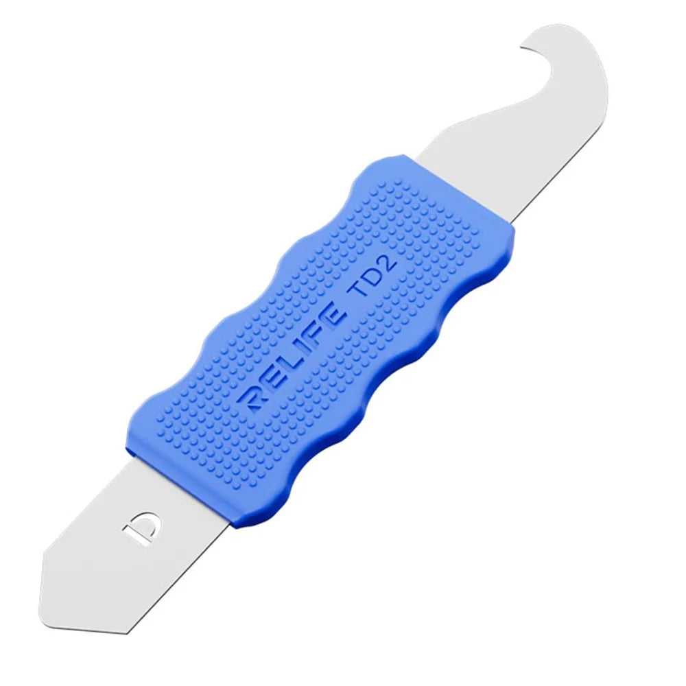 RELIFE TD2 Pro 4Pcs / Set Disassembly Tool for Phone Repair Precision Forged Bendable Steel with Non Slip Silicone Cover - 5