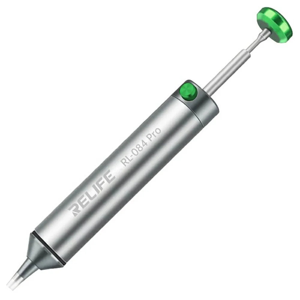RELIFE RL-084 Pro Aluminum Alloy Desoldering Gun Strong Suction Automatic Rebound for Electronics Repair - 1