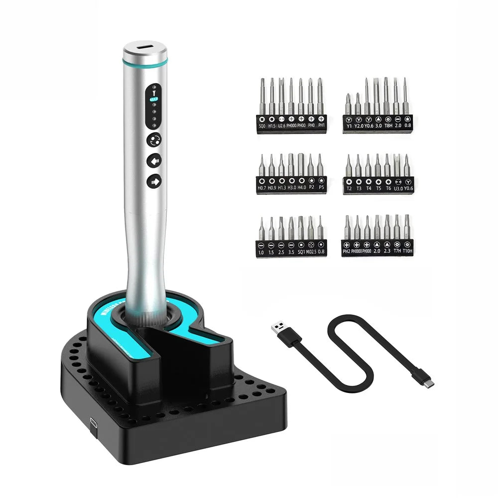 RF4 RF-ED4S Electric Screwdriver Set with Charging Dock 4-Speed Adjustable for Tightening / Disassembly - 1