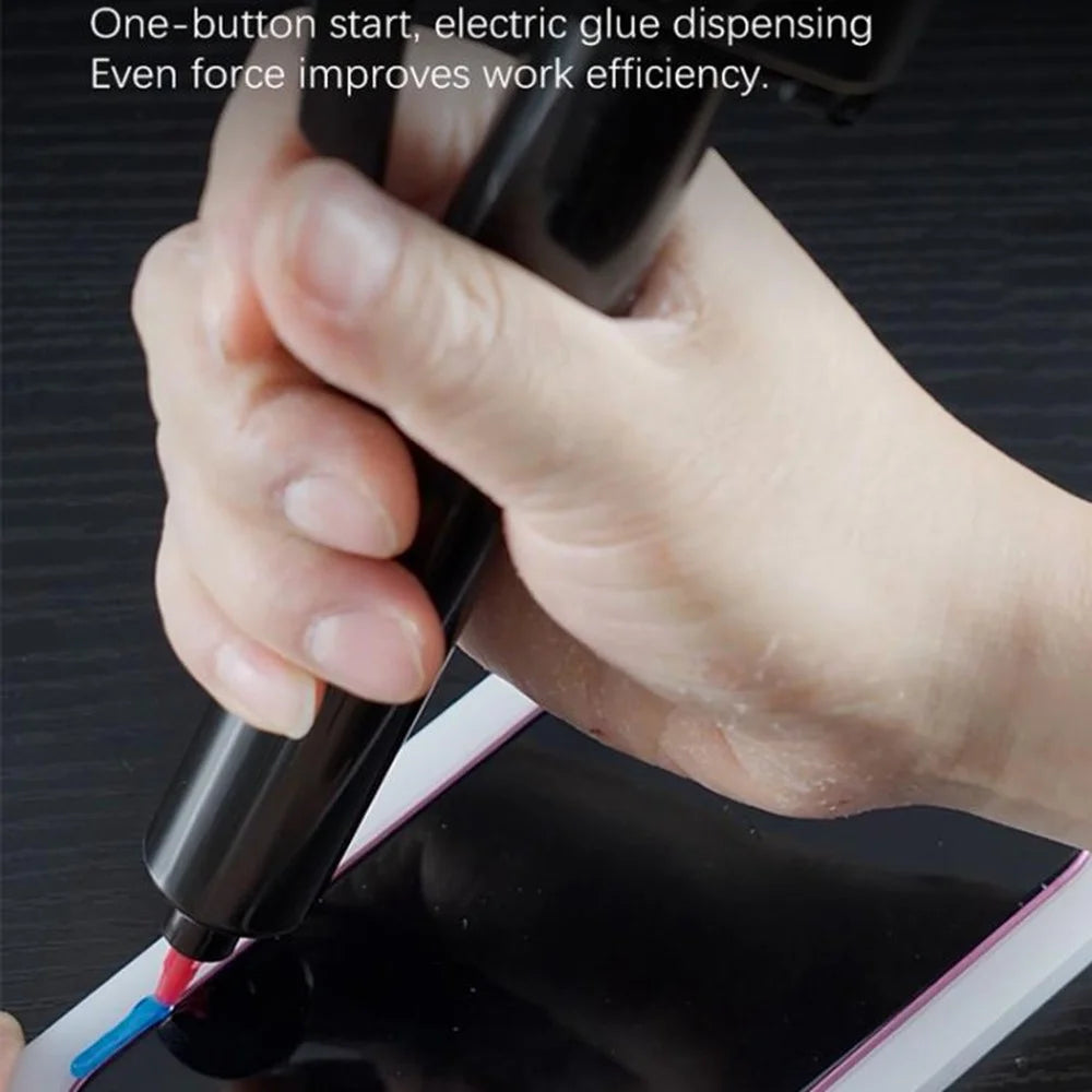 TBK006 Electric Glue Gun Adjustable Flow Rate Precision Control for All Fluid Adhesives - 2