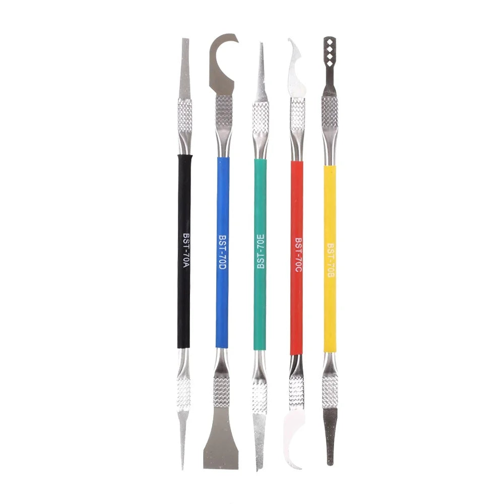 BEST BST-70 5-in-1 CPU Pry Knife Kit Mobile Phone Motherboard BGA Chip Remove Repair Tool - 1