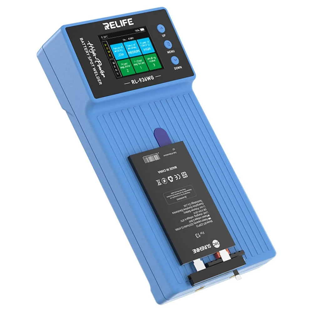 RELIFE RL-936WG Battery Spot Welding Machine High Power 650A Double Pulse Battery Flex Soldering Repair Tool - 7