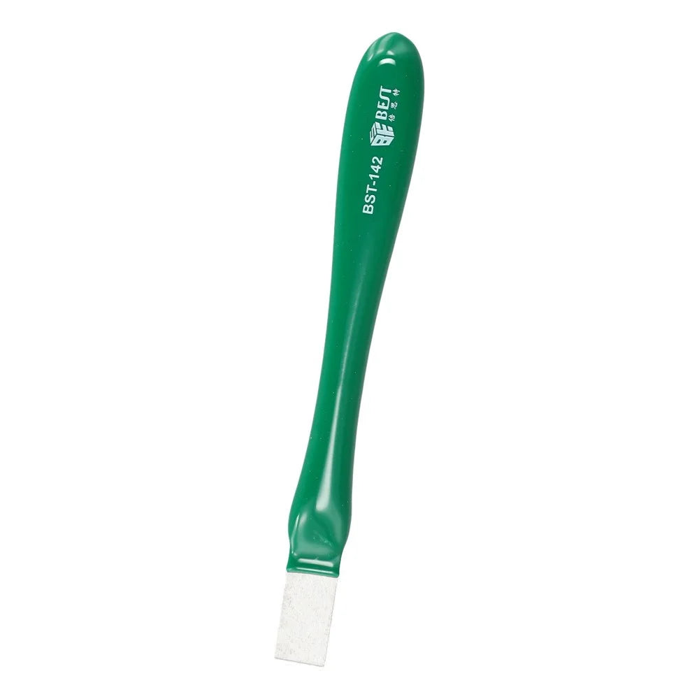 BEST BST-142 Non-Magnetic Metal Scraper with Rubber Handle for Adhesive Removal Tin Prying Tool - 2