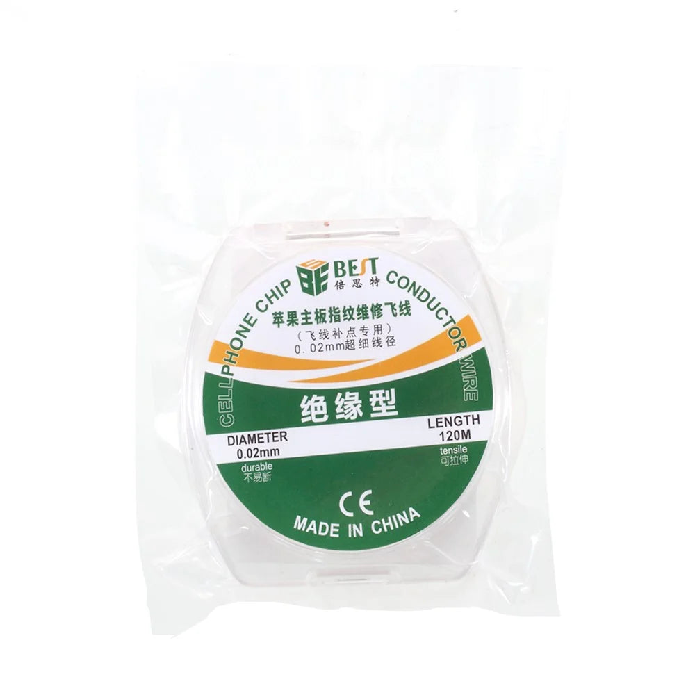 BEST 0.02mm Insulation Type Cell Phone Chip Conductor Wire for iPhone Repair Tools - 4