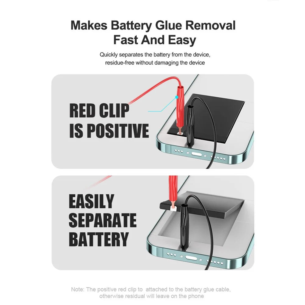 RELIFE RL-910 Battery Glue Removal Tool for iPhone 16 / 17 Series Safe Separation Quick Release Cable - 4