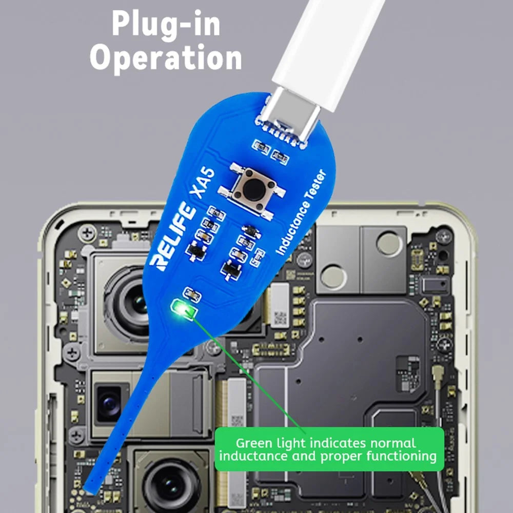 RELIFE XA5 Inductance Tester Electromagnetic Induction Detector High-Precision Fault Locator for Quick Troubleshooting - 6