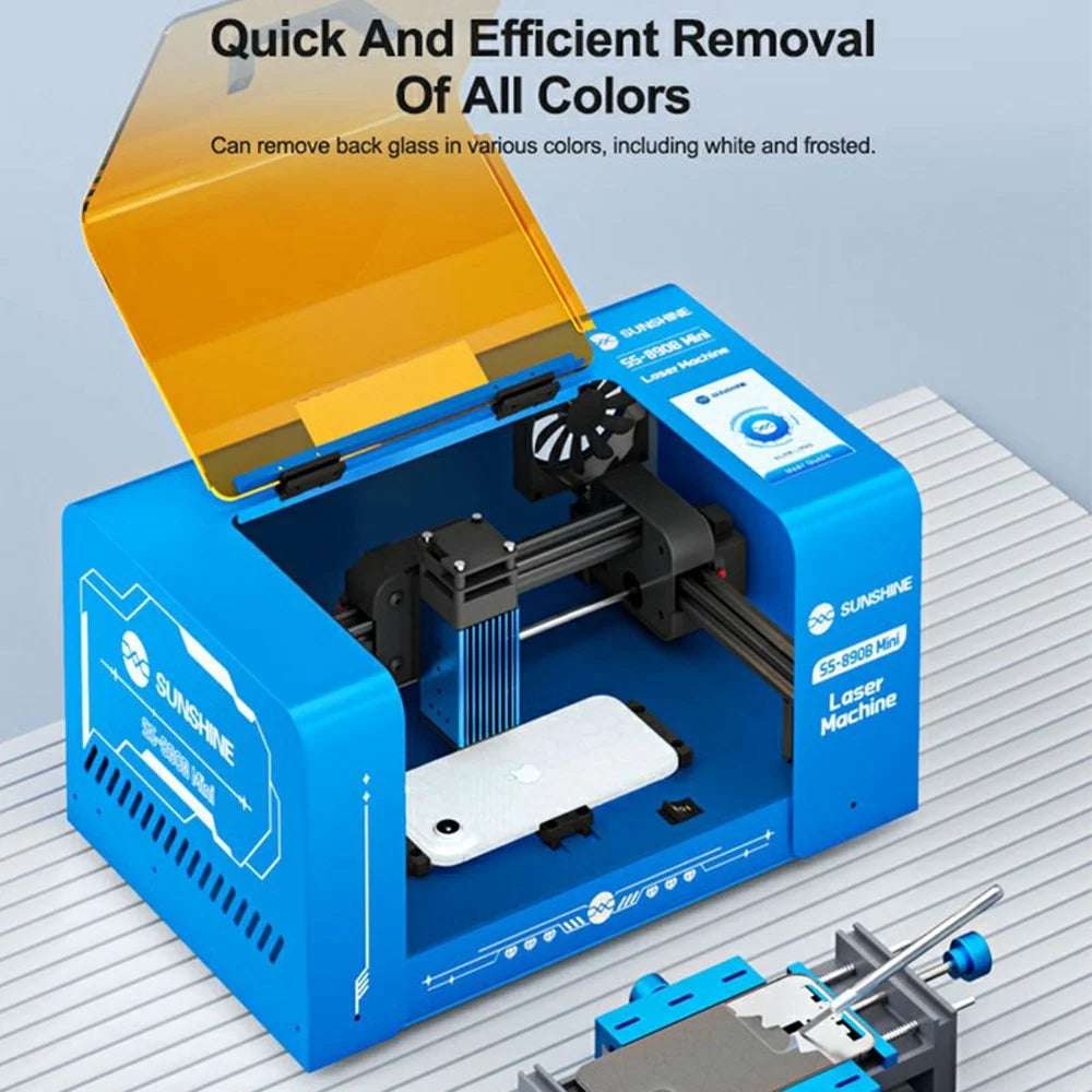 SUNSHINE SS-890B Mini Laser Screen Removal Machine Automatic Positioning Phone Screen Removal Tool - EU Plug - 5