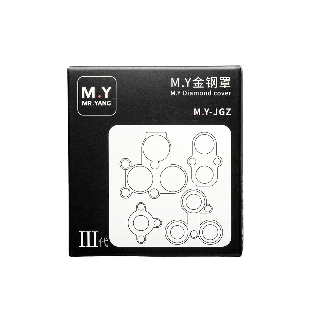 MY 1 Set For iPhone 17 Series Rear Camera Protector Dot Matrix Anti Dust Camera Diamond Cover - 2