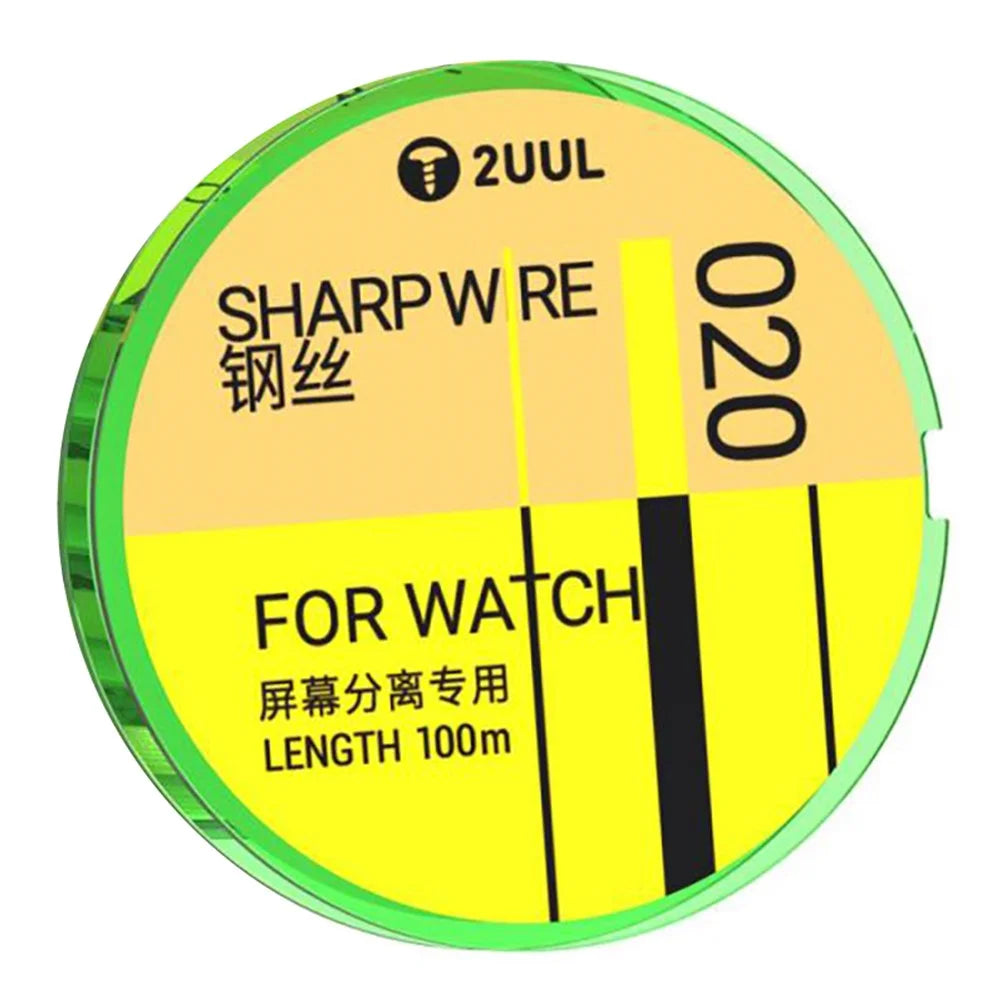 2UUL 020 GS Series 100m Sharp Wire for Smart Watch Screen Separation Steel Wire - 1