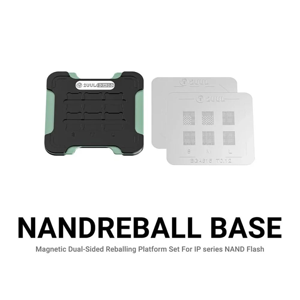 2UUL BH16 NAND Reballing Station Magnetic Double-Sided Soldering Platform Kit for Smartphone / Tablet Repair - 2