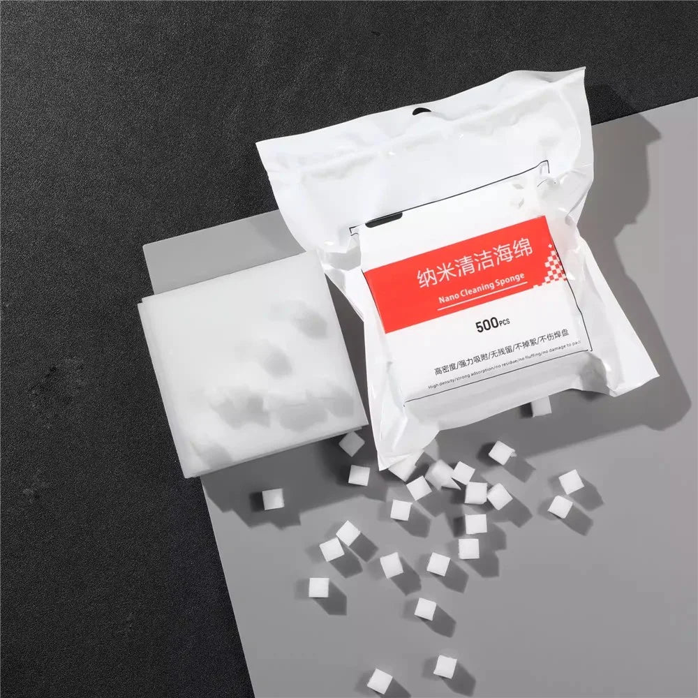 MY 500Pcs / Bag Nano Cleaning Sponge No Residue Cleaning Tool for Phone Repair - 3