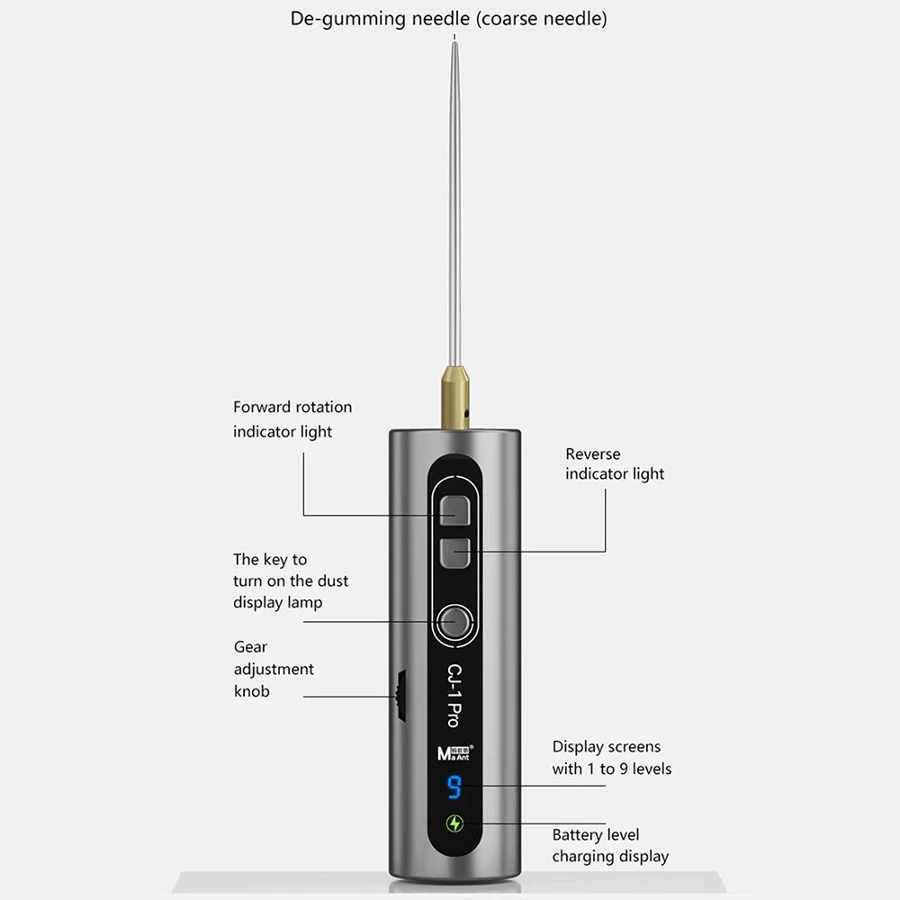 MAANT CJ-1 Pro Electric Glue Remover Phone Screen Glue Removal Tool - 7