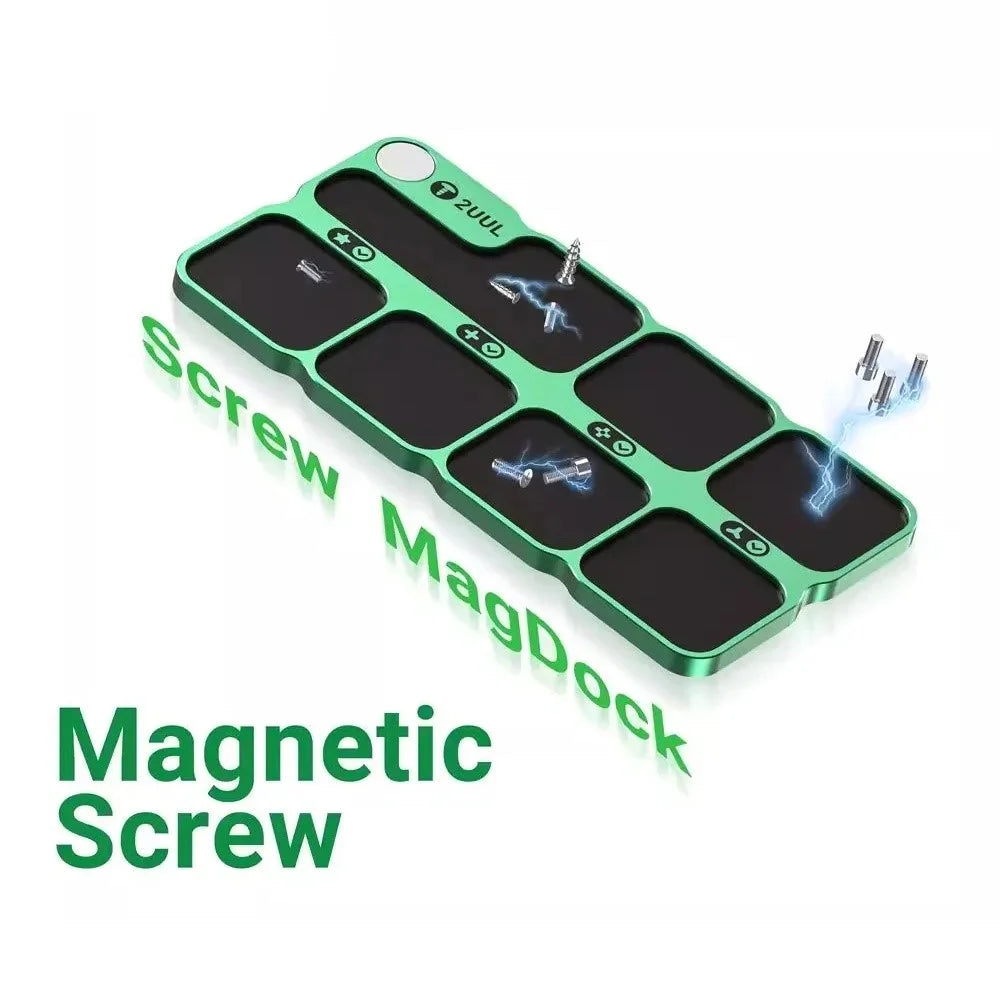 2UUL ST95 Aluminum Alloy Screw MagDock Storage Pad Tray - 2