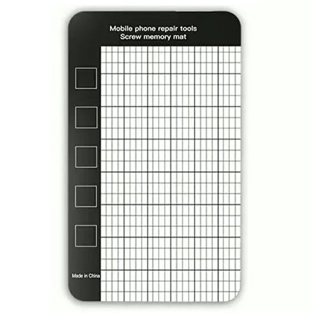 JIAFA 145 x 45mm Magnetic Screw Organizer Mat Memory Pad for Mobile Phone Repair Tools - 1