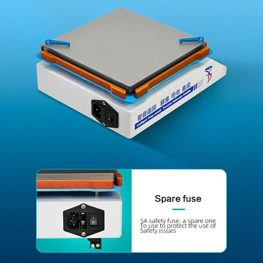 YYD YD616 520W Intelligent Heating Platform PCB Preheating Station for Electronics Repair, EU Plug  /  220V - 4