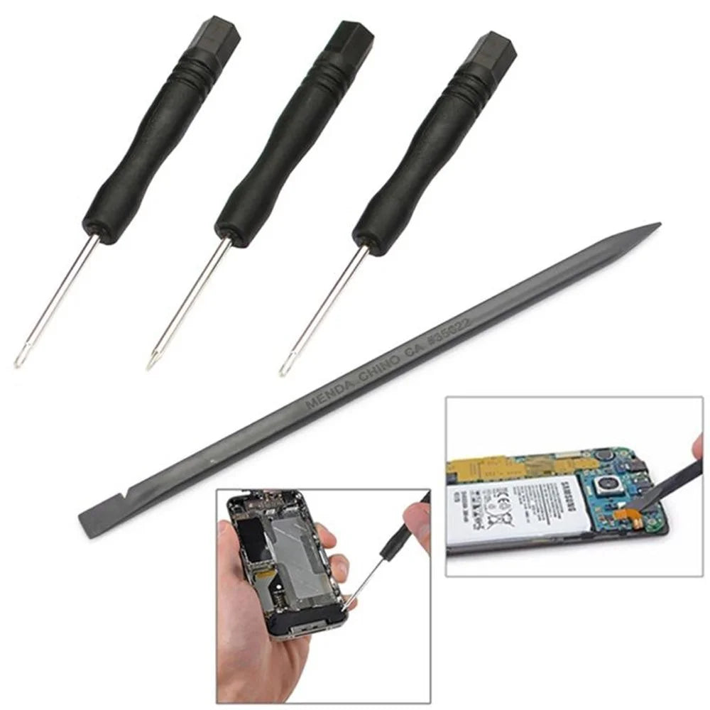 JF-8162 For iPhone 15 Pro Max 9 in 1 Battery Repair Tool Kit with Adhesive Pry Tools Screwdriver Set - 2