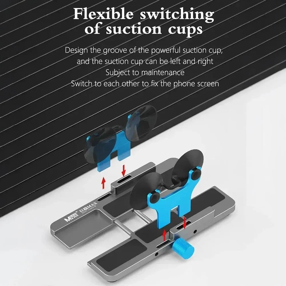 MAANT Giant Stability MAX Side Mount Support Stand Vacuum Suction Phone Screen Repair Tool for Battery Motherboard Maintenance - 6
