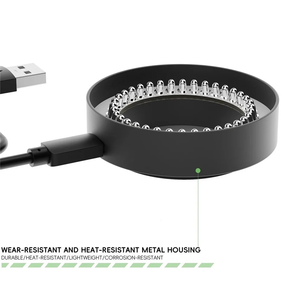 RF4 KSLID OK-13 35-LED Ring Light for Binocular Trinocular Stereo Microscope Adjustable Brightness - Black - 3