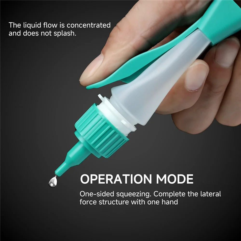 RF4 RF-B20 20ml Multi-Use Squeeze Bottle Alcohol Dispenser Refillable Empty Bottle for Phone Repair - 3