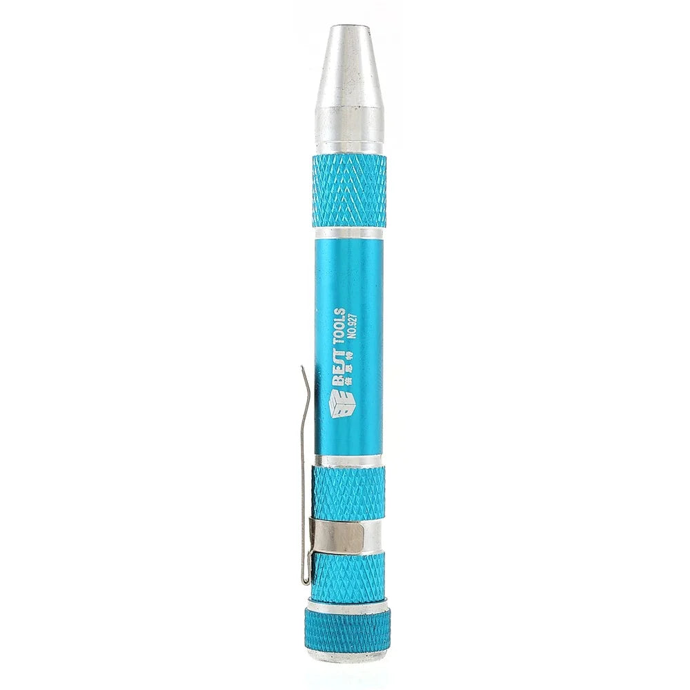 BEST BST-927 9 in 1 S2 Precision Magnetic Aluminum Alloy Handle Pen Screwdriver Bit Set - 2