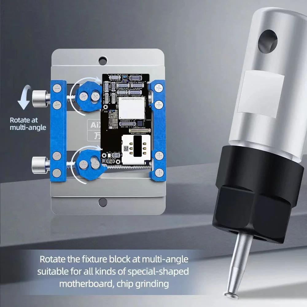 AIXUN 2nd Gen Intelligent Chip Grinding Machine Motherboard CNC Polishing Maintenance Tools for Phone CPU Chips - EU Plug - 2