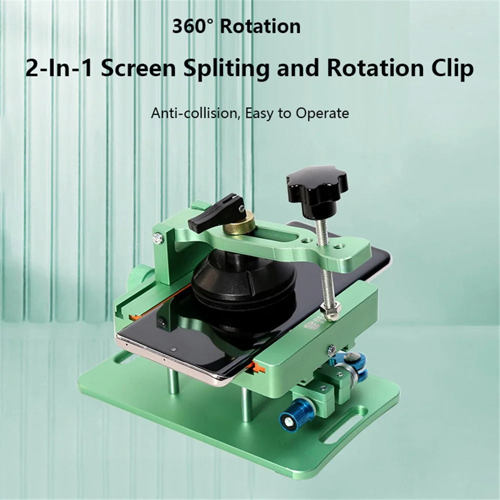 BEST BST-001S3 360 Degree Rotating Screen Removal Fixture Back Cover Rear Glass Removal Clamp - 2