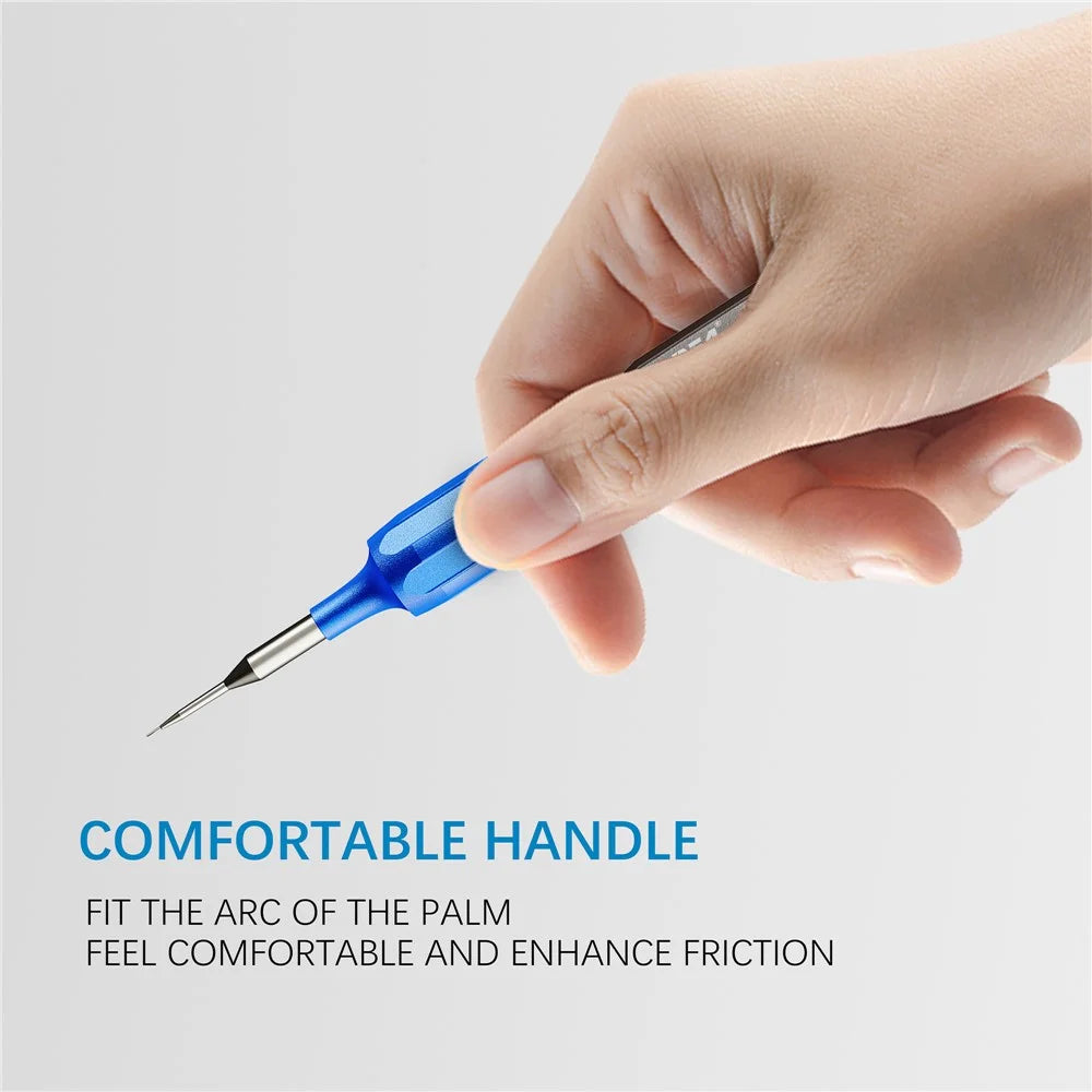 RF4 RF-SD10 5Pcs Double Bearing Rotary Screwdriver Set Handheld Precision Screwdriver Tool Kit for Cell Phones, Tablets - 5