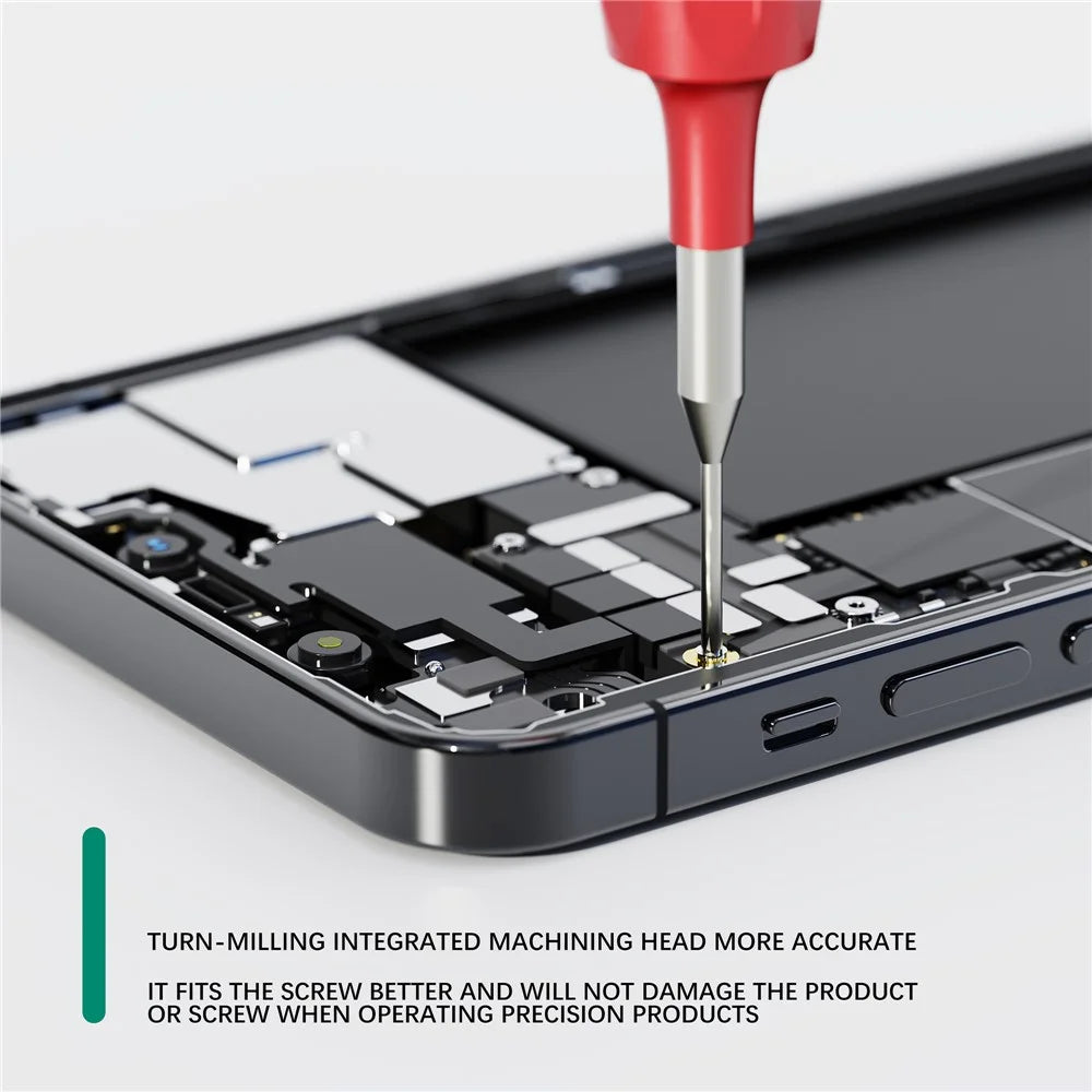 RF4 RF-SD10 5Pcs Double Bearing Rotary Screwdriver Set Handheld Precision Screwdriver Tool Kit for Cell Phones, Tablets - 7