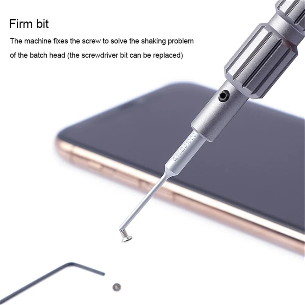 QIANLI S2 3D Screwdriver Phone Repair Disassembly Bolt Driver Hand Tools - B Tri-point - 3