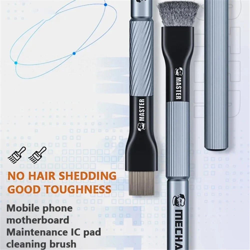MECHANIC Phone Motherboard IC Cleaning Brush Pig Bristle Hair Brushes ESD Brush - 3