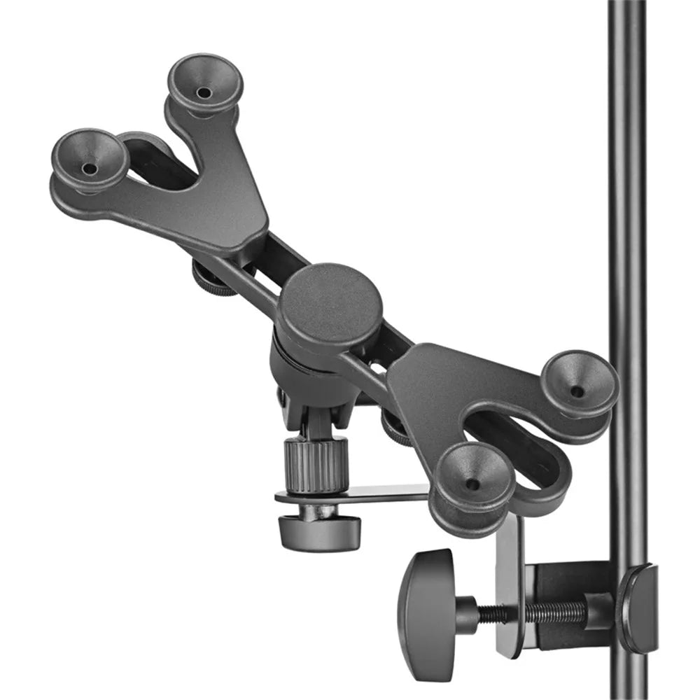 NEEWER NW-105 Tablet Clip for iPad 360 Degree Rotation Microphone Stand Bracket - 1