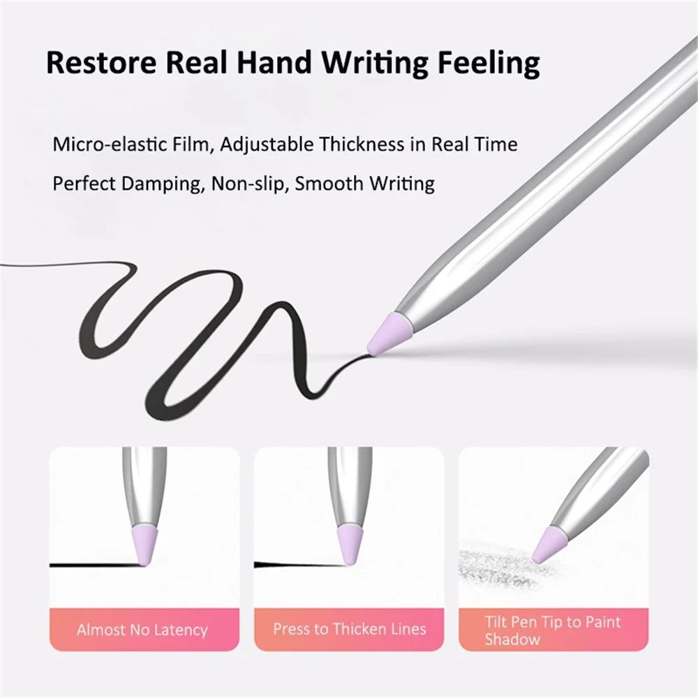 For Huawei M-Pencil 2nd / 1st Generation 10Pcs Touch Screen Stylus Pen Nib Sleeve Silicone Pen Tip Cover - Multi-color - 5