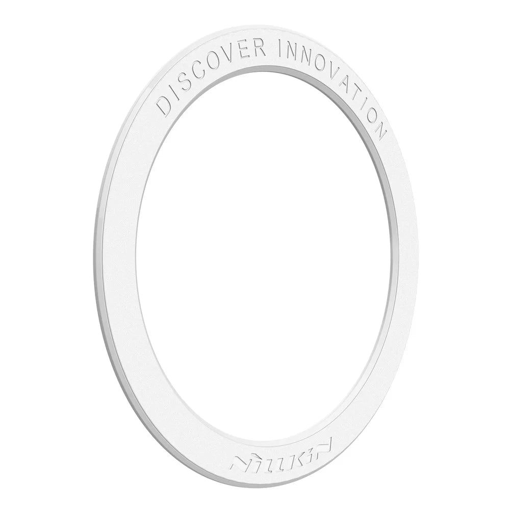 NILLKIN SnapLink Air 2Pcs Mobile Phone Magnetic Sticker Charging Adsorption Ring Compatible with Magsafe Wireless Charger - White - 5