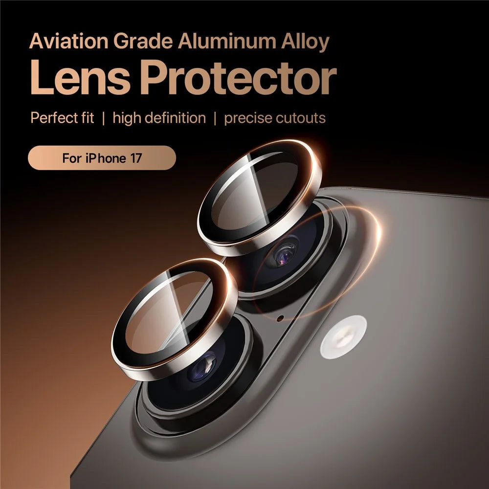 DUX DUCIS For iPhone 17 Camera Lens Protector  HAWK Series Tempered Glass Lens Protector - Black - 5